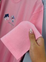 تیشرت باکسی پاستیلی گربه Best Friend ( پک 8 عددی ) - Son - شناسه 00208007 - Image 13