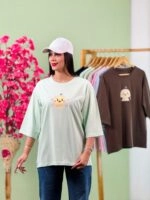 تیشرت باکسی پاستیلی جوجه  ( پک 8 عددی ) - Son - شناسه 00208007 - تصویر 4