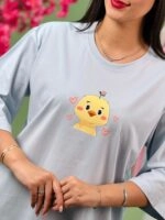 تیشرت باکسی پاستیلی جوجه  ( پک 8 عددی ) - Son - شناسه 00208007 - تصویر 5