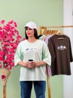 تیشرت باکسی پاستیلی گربه Best Friend ( پک 8 عددی ) - Son - شناسه 00208007 - تصویر 10