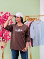 تیشرت باکسی پاستیلی گربه Best Friend ( پک 8 عددی ) - Son - شناسه 00208007 - تصویر 7