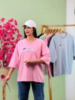 تیشرت باکسی پاستیلی گربه Best Friend ( پک 8 عددی ) - Son - شناسه 00208007 - تصویر 4