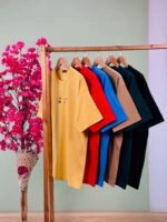 تیشرت پنبه رنگی 2XL میکس پک A  (نسکافه ای دوبل ) - ( پک 7 عددی ) - GL - شناسه 00208053 - تصویر 2