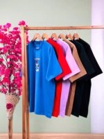 تیشرت پنبه رنگی 2XL میکس پک B  (نسکافه ای دوبل ) - ( پک 7 عددی ) - GL - شناسه 00208053 - تصویر 2