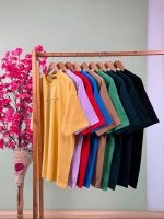 تیشرت پنبه رنگی 3XL میکس ( پک 9 عددی ) - GL - شناسه 00208053 - تصویر 2