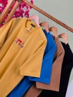 تیشرت پنبه رنگی Cat Mom 3XL ( پک 4 عددی ) - GL - شناسه 00208053 - تصویر 9