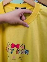 تیشرت پنبه رنگی Cat Mom 3XL ( پک 4 عددی ) - GL - شناسه 00208053 - تصویر 8