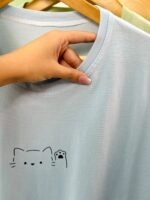 تیشرت پنبه باکسی نخ 28 Hi Cat ( پک 7 عددی ) - Son - شناسه 00208001 - تصویر 12