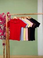 تیشرت کبریتی یقه دار ( پک 7 عددی ) - Nus - شناسه 00208013 - تصویر 2