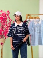 تیشرت راه راه NYC ( پک 5 عددی ) - Wm - شناسه 00208017 - تصویر 4