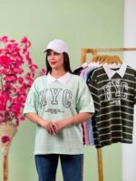 تیشرت راه راه NYC ( پک 5 عددی ) - Wm - شناسه 00208017