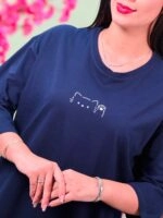 تیشرت پنبه باکسی نخ 28 Hi Cat ( پک 7 عددی ) - Son - شناسه 00208001 - تصویر 4