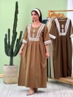 پیراهن لینن چاپی ( پک 8 عددی ) - Ghr - شناسه 00206002 - تصویر 5