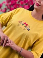 تیشرت پنبه رنگی Cat Mom 3XL ( پک 4 عددی ) - GL - شناسه 00208053 - تصویر 6