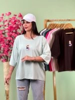 تیشرت باکسی پاستیلی Teddy Boy ( پک 11 عددی ) - St - شناسه 00208012 - تصویر 4