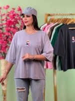 تیشرت باکسی پاستیلی Teddy Boy ( پک 11 عددی ) - St - شناسه 00208012 - تصویر 6