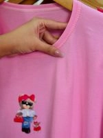 تیشرت باکسی پاستیلی Teddy Girl ( پک 11 عددی ) - St - شناسه 00208012 - تصویر 14
