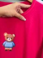 تیشرت باکسی پاستیلی Teddy گلدوزی ( پک 11 عددی ) - St - شناسه 00208012 - تصویر 17