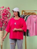 تیشرت باکسی پاستیلی Teddy Girl ( پک 11 عددی ) - St - شناسه 00208012 - تصویر 3