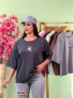 تیشرت باکسی پاستیلی Teddy Girl ( پک 11 عددی ) - St - شناسه 00208012 - Image 10