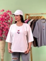 تیشرت باکسی پاستیلی Teddy Girl ( پک 11 عددی ) - St - شناسه 00208012 - تصویر 5