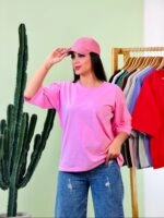 تیشرت بیسیک باکسی پاستیلی ( پک 11 عددی ) - St - شناسه 00208012 - تصویر 5