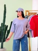تیشرت بیسیک باکسی پاستیلی ( پک 11 عددی ) - St - شناسه 00208012 - تصویر 9