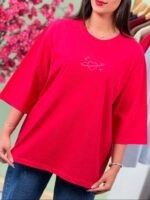 تیشرت پنبه باکسی نخ 28 منظومه Love ( پک 7 عددی ) - Son - شناسه 00208001 - تصویر 8