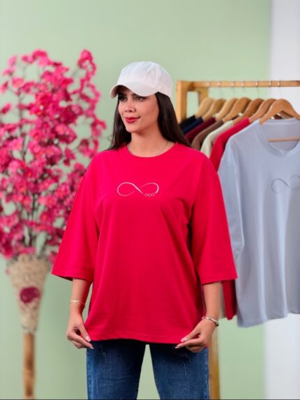 تیشرت پنبه باکسی نخ 28 بینهایت ( پک 7 عددی ) - Son - شناسه 00208001