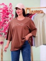 تیشرت پنبه باکسی نخ 28 بینهایت ( پک 7 عددی ) - Son - شناسه 00208001 - تصویر 6