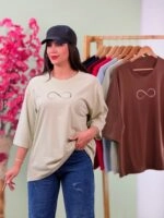 تیشرت پنبه باکسی نخ 28 بینهایت ( پک 7 عددی ) - Son - شناسه 00208001 - تصویر 3