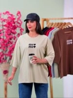 تیشرت پنبه باکسی نخ 28 Miu ( پک 7 عددی ) - Son - شناسه 00208001 - تصویر 7