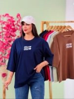 تیشرت پنبه باکسی نخ 28 Miu ( پک 7 عددی ) - Son - شناسه 00208001 - تصویر 5