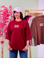 تیشرت پنبه باکسی نخ 28 Miu ( پک 7 عددی ) - Son - شناسه 00208001 - تصویر 4