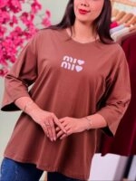 تیشرت پنبه باکسی نخ 28 Miu ( پک 7 عددی ) - Son - شناسه 00208001 - تصویر 11