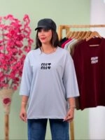 تیشرت پنبه باکسی نخ 28 Miu ( پک 7 عددی ) - Son - شناسه 00208001 - تصویر 6