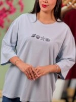 تیشرت پنبه باکسی نخ 28 صدف ( پک 7 عددی ) - Son - شناسه 00208001 - تصویر 11