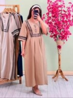 پیراهن لینن چاپی ( پک 5 عددی ) - Ghr - شناسه 00206002 - تصویر 7