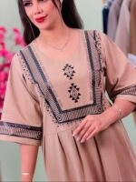 پیراهن لینن چاپی ( پک 5 عددی ) - Ghr - شناسه 00206002 - تصویر 10
