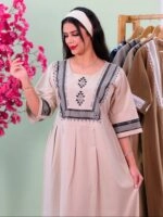 پیراهن لینن چاپی ( پک 5 عددی ) - Ghr - شناسه 00206002 - تصویر 8