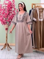پیراهن لینن چاپی ( پک 5 عددی ) - Ghr - شناسه 00206002 - تصویر 9