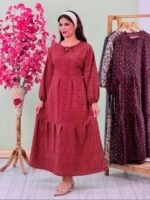 پیراهن پفکی گل ریز ( پک 4 عددی ) - Ghr - شناسه 00206001 - تصویر 4