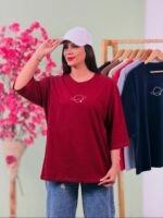 تیشرت پنبه باکسی نخ 28 کره قلب ( پک 7 عددی ) - Son - شناسه 00208001 - تصویر 4