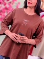 تیشرت پنبه باکسی نخ 28 پاپیون سفید و مشکی ( پک 7 عددی ) - Son - شناسه 00208001 - تصویر 10