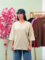تیشرت پنبه باکسی نخ 28 پاپیون سفید و مشکی ( پک 7 عددی ) - Son - شناسه 00208001 - تصویر 3