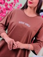 تیشرت پنبه باکسی نخ 28 Good Vibes ( پک 6 عددی ) - Son - شناسه 00208001 - تصویر 9