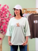 تیشرت باکسی پاستیلی Teddy Nice ( پک 8 عددی ) - Son - شناسه 00208007
