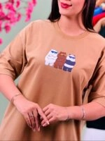 تیشرت پنبه رنگی 2XL میکس پک B  (نسکافه ای دوبل ) - ( پک 7 عددی ) - GL - شناسه 00208053 - تصویر 16