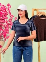 تیشرت کبریتی پلنگی میکس ( پک 4 عددی ) - Son - شناسه 00208016 - تصویر 4