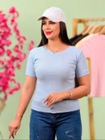 تیشرت کبریتی یقه گرد ( پک 6 عددی ) - Nus - شناسه 00208015